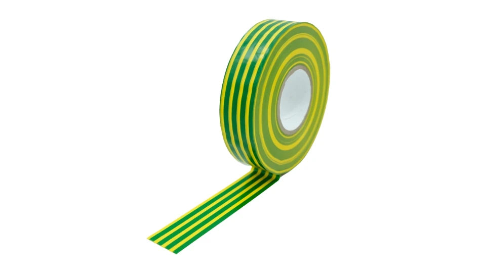 Deta Tower 22TAPE24 33m x 19mm PVC Insulation Tape Green/Yellow