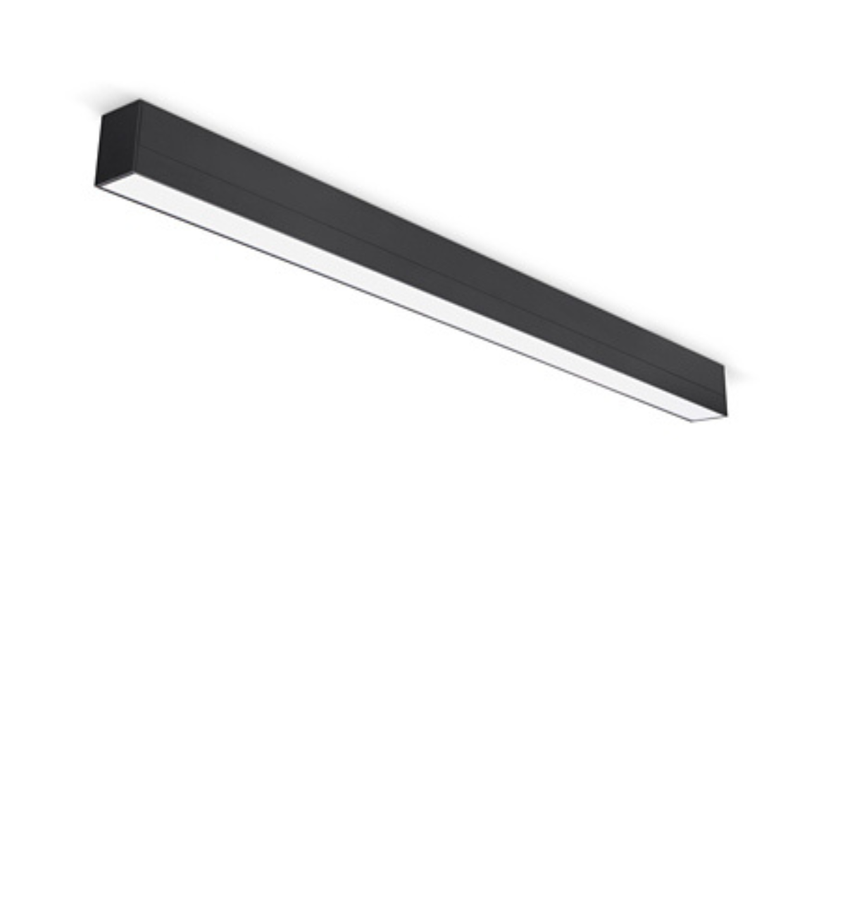 JCC black linear LED Line of Light fitting for modern interiors