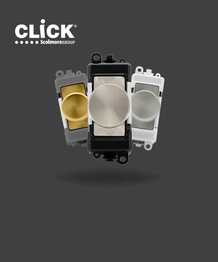 Click Scolmore Grid Plus modular switches, grid modules and faceplates