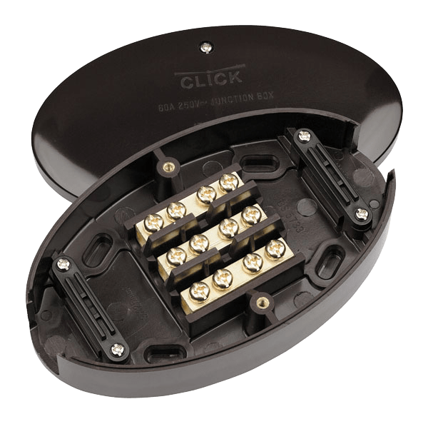 Click WA222 60A Junction Box 3 Termina
