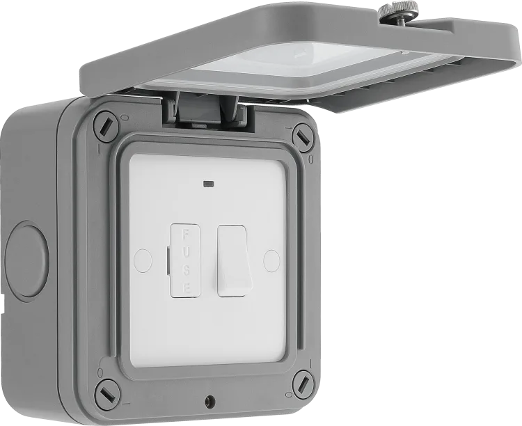 BG Storm WP53 Weatherproof 13 Amp Switched Fused Connection Unit