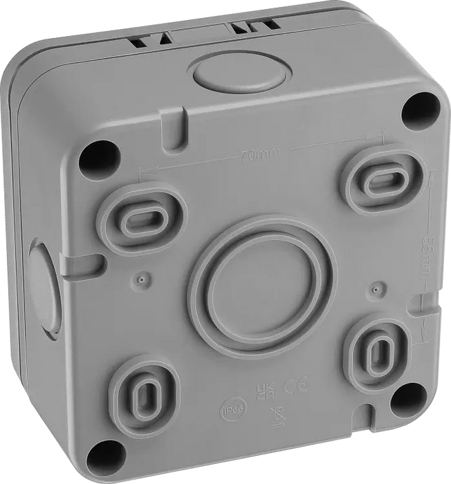 BG Storm WP53 Weatherproof 13 Amp Switched Fused Connection Unit