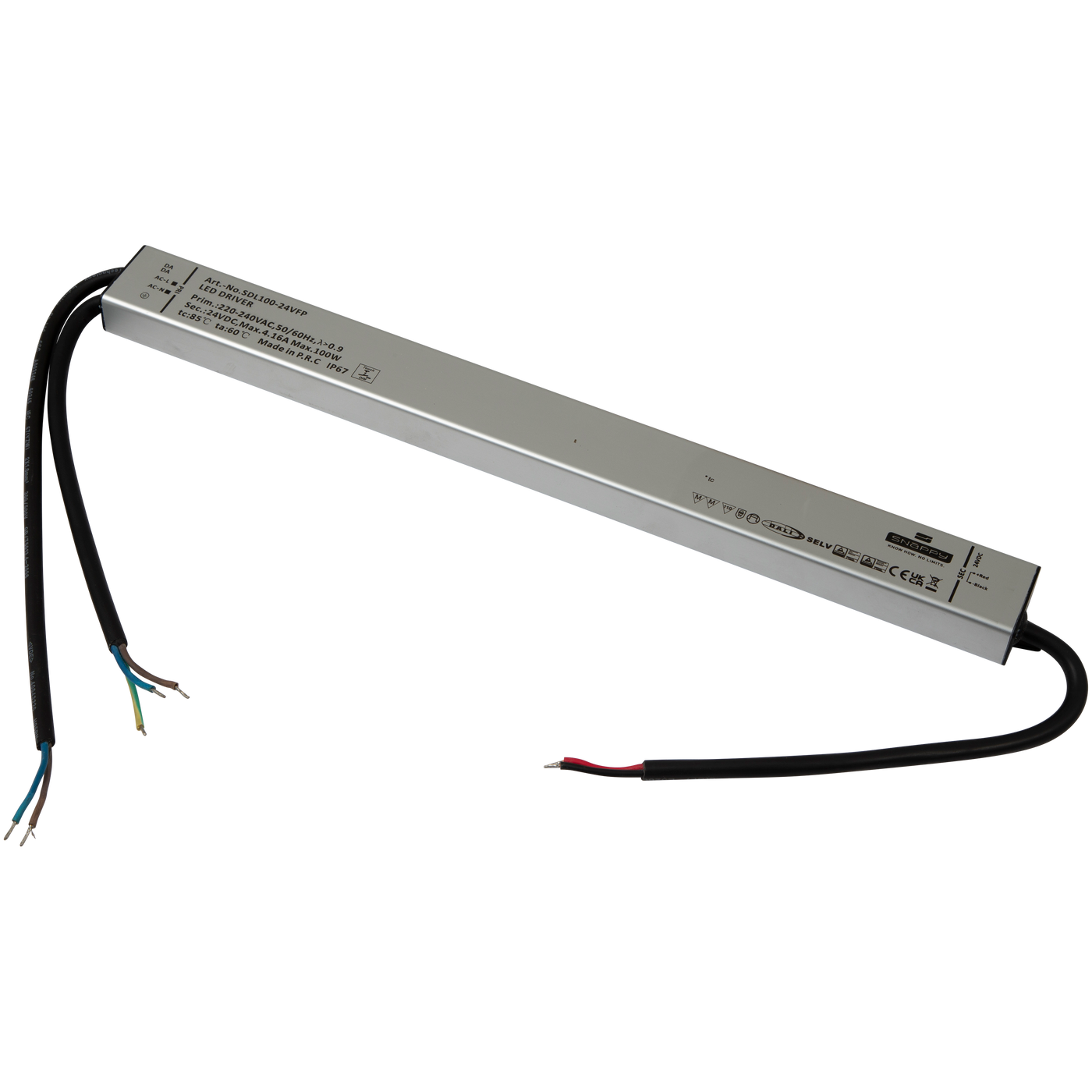 Ansell ADDIM100/24V/IP67/DD 100W 24V IP67 DALI Dimmable Driver ...