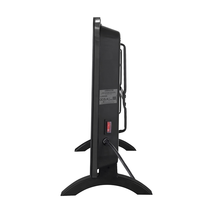 CED Airmaster HPGS2BKSM Smart Panel Heater Glass with Wi-Fi enabled App/digital Control - 2000W