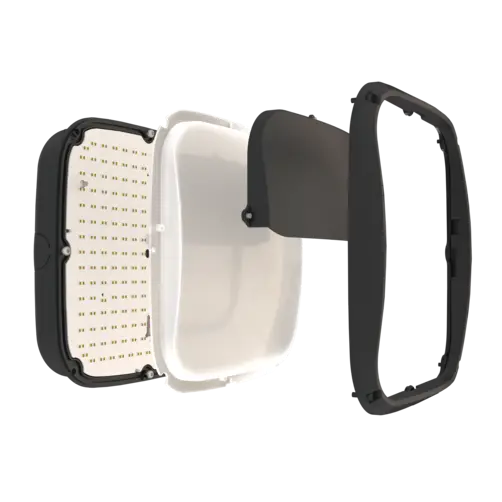 Ansell ACUB/1/BK Cubba  13-23W CCT Multi Wattage Bulkhead Black