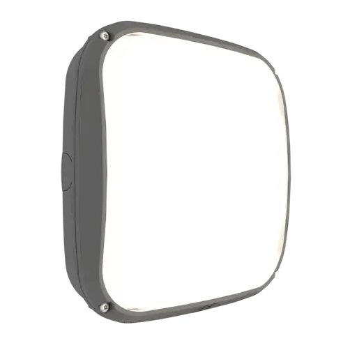 Ansell ACUB/1/GR Cubba 13-23W CCT Multi Wattage Grey Bulkhead
