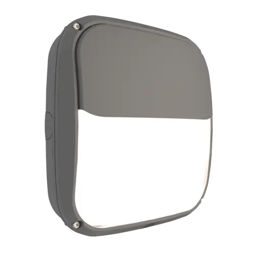 Ansell ACUB/1/GR Cubba 13-23W CCT Multi Wattage Grey Bulkhead