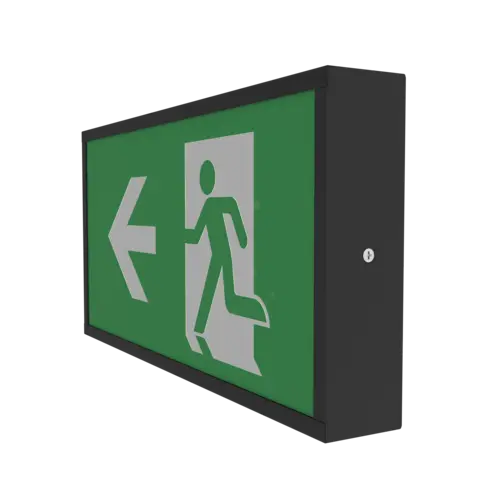 Ansell AWAT/2/B 2W Watchman Exit Box Black