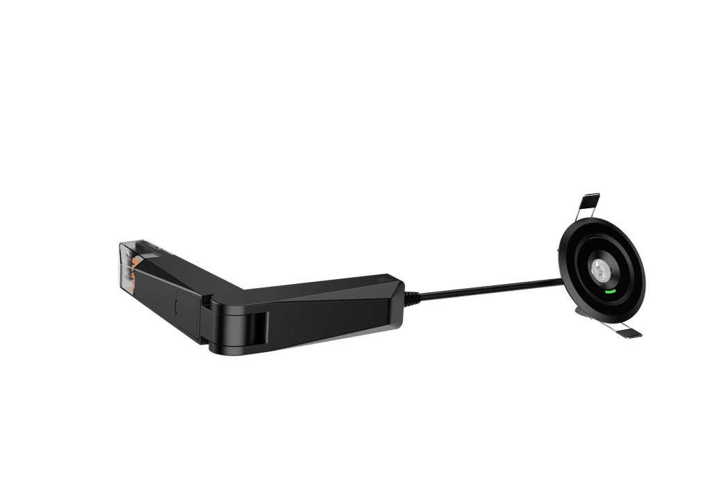 Ansell ABEA/1/B Beacon Non-Maintained Emergency Downlight Black