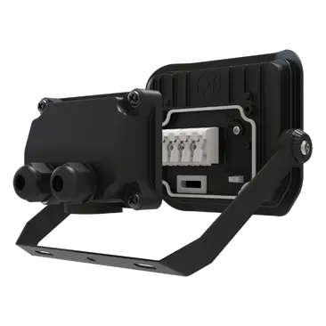 Ansell ATEL10/1/RGBW/B/RM Telic RGBW Floodlight 10W Black Remote Control