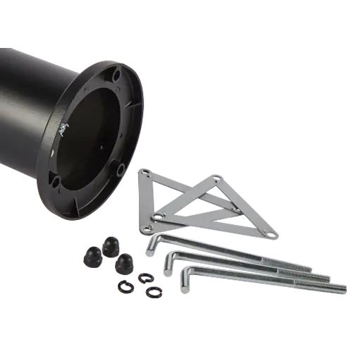 Ansell ALIB/100E27 100W Libra Bollard 1000mm Black