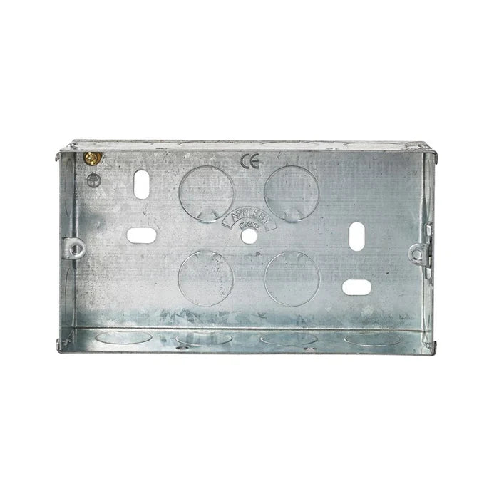 Appleby SB625 2G 35mm Adjustable Lug Flush Steel Installation Box