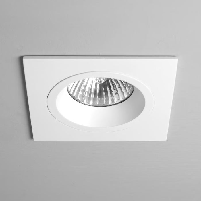 Astro Lighting 1240026 Taro Square Matt White Fire-Rated Downlight