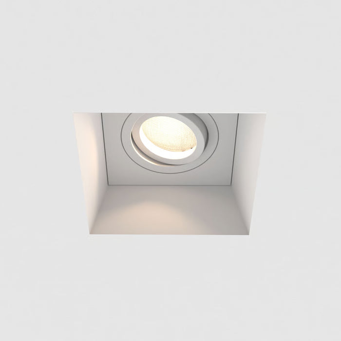 Astro Lighting 1253007 Blanco Square Adjustable Plaster Downlight