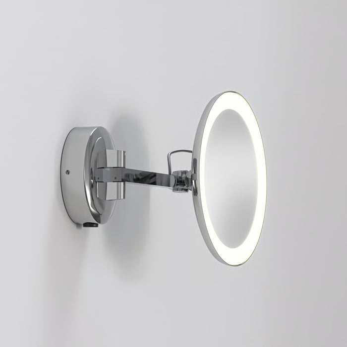 Astro Lighting 1373020 Mascali Round LED Polished Chrome Bathroom Mirror