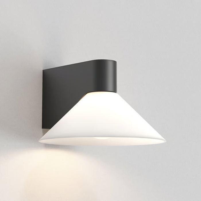 Astro Lighting 1451002 Conic Matt Black Bathroom Wall Light