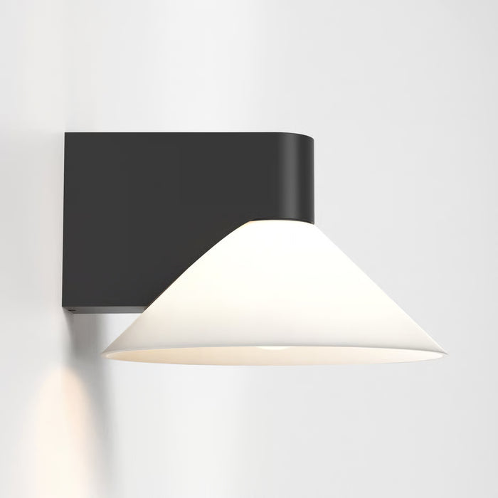 Astro Lighting 1451002 Conic Matt Black Bathroom Wall Light