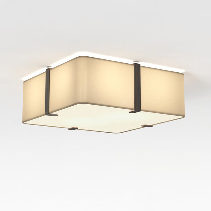 Astro Lighting 5042008 Elba Square 350 Putty Fabric Ceiling Shade
