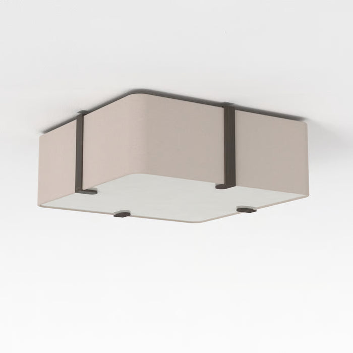 Astro Lighting 5042008 Elba Square 350 Putty Fabric Ceiling Shade
