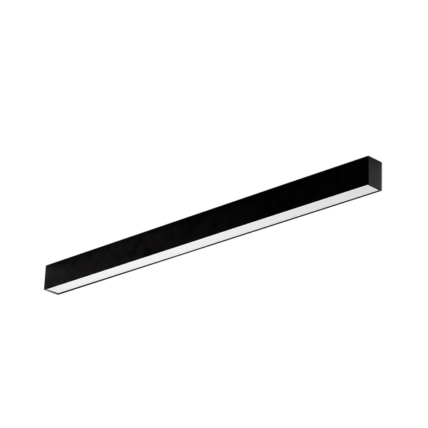 Aurora Lighting AU-LN121BLK InterLEDCS™ 1200mm DALI Dimmable Prismatic Black