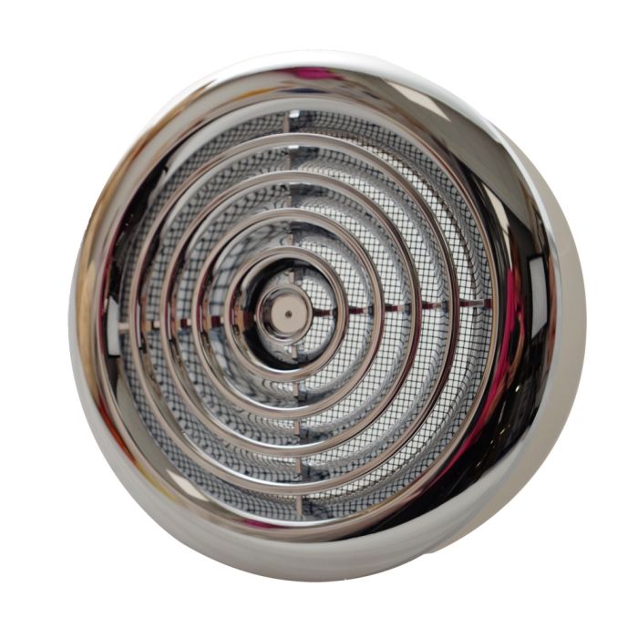 Blauberg DPR100-CHROME Adjustable Round Ventilation Diffuser Extract A ...