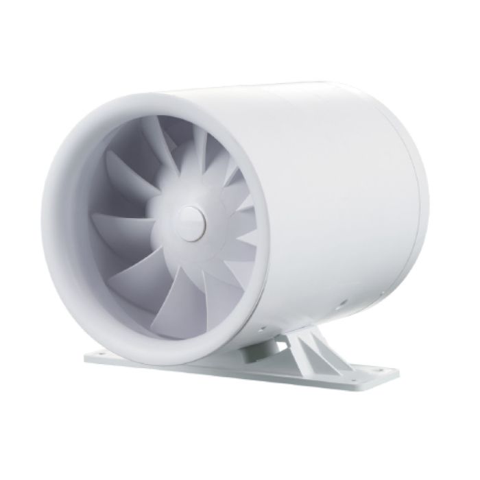 Blauberg DUCTO-U 100 Ducto 100mm Inline Fan Duct Mounted Mixed Flow Extractor - Silent Low Energy 4"