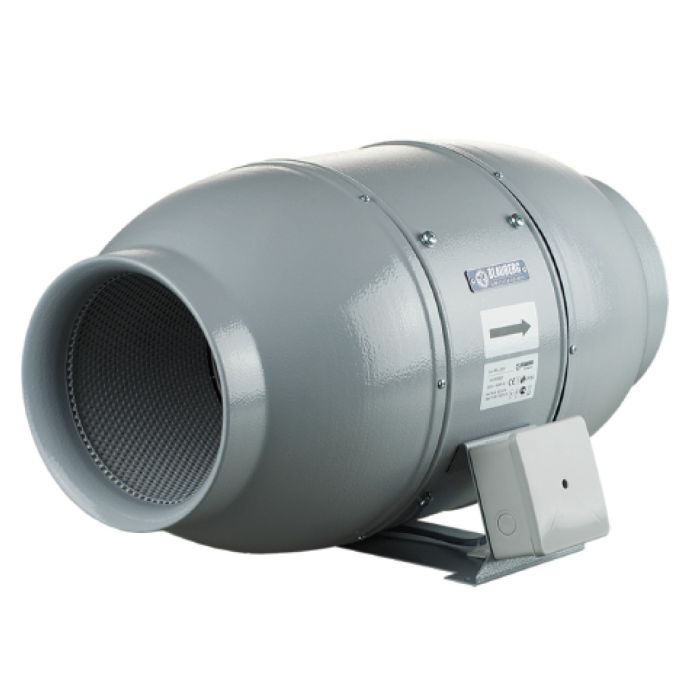 Blauberg ISO-MIX-EC-200 Low Noise Mixed Flow In Line Fan with EC Motor ...