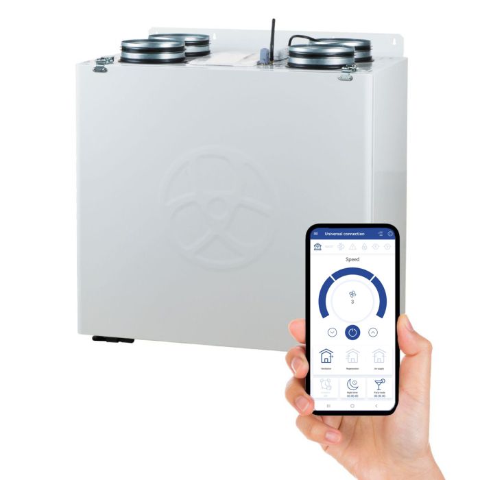 Blauberg EC-SB-160-HK3 3 Bed House Small Heat Recovery Ventilation Kit