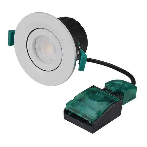 Bell 08190V2 Firestay 5/7W LED CCT Dimmable Wattage Switchable Centre Tilt Downlight