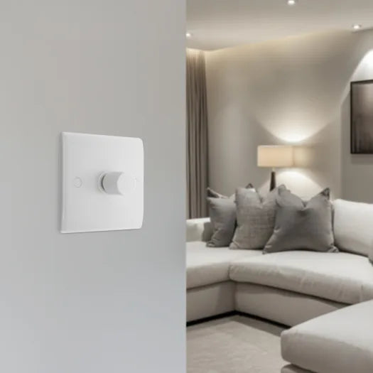 BG Smart 881S/HC 1 Gang 2 Way Secondary Smart LED Dimmer Switch – White