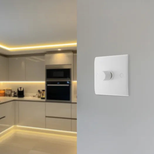 BG Smart 881S/HC 1 Gang 2 Way Secondary Smart LED Dimmer Switch – White