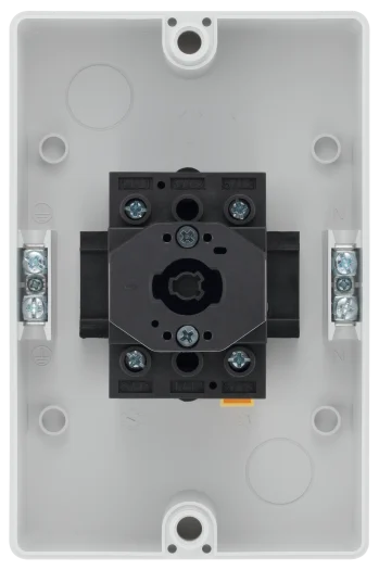 BG CPRSD232 32A 2 Pole AC IP65 Rotary Isolator Switch, Light Grey