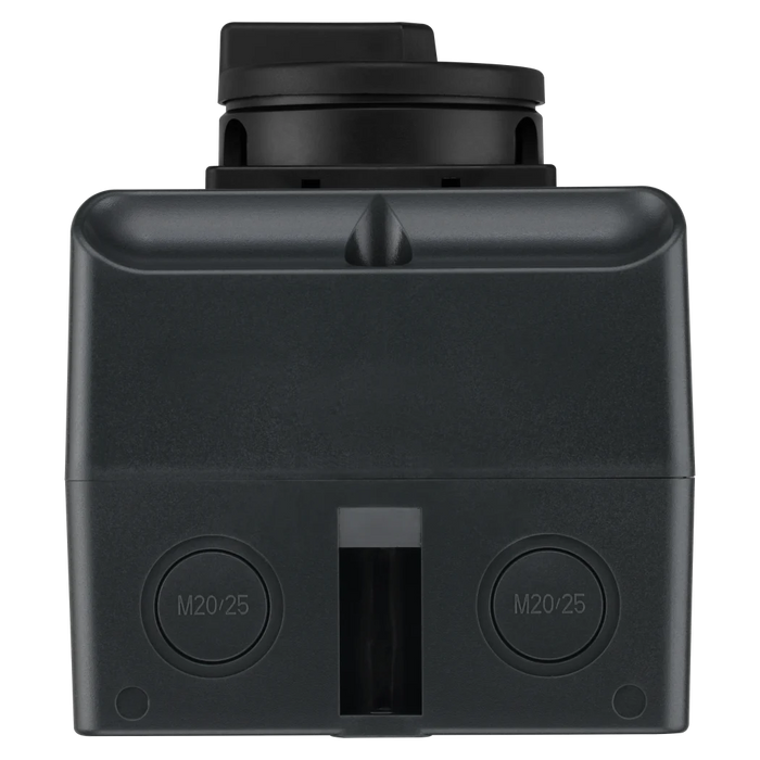 BG CPRSD432AG AC 32A 4 Pole IP65 Rotary Isolator - Anthracite Grey