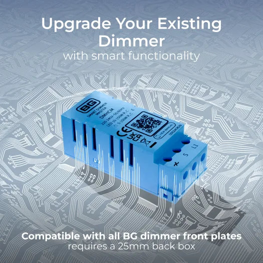 BG Smart DMHCM Smart Master Dimmer Module – 150W LED, Wi-Fi and Voice Control