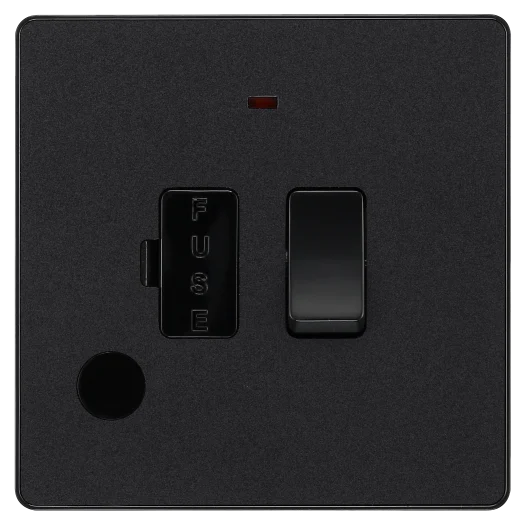 BG Evolve PCDMB52B  Switched Fuse Connection Unit Matt Black