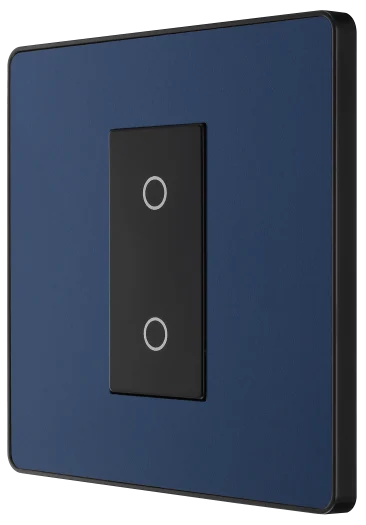 BG Evolve PCDDBTDM1B 200W Touch Dimmer Switch - Matt Blue