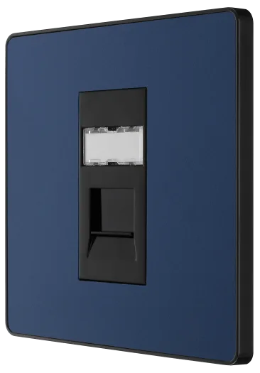 BG Evolve PCDDBRJ451B Cat6 RJ45 Data Socket - Matt Blue