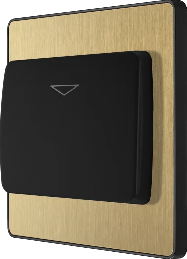BG Evolve PCDSBKYCSB 16A Hotel Key Card Energy Saving Switch with 30 Second Delay & LED - Satin Brass