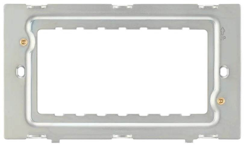 BG Evolve RFR34PCD 3+4 Module Grid Frame White