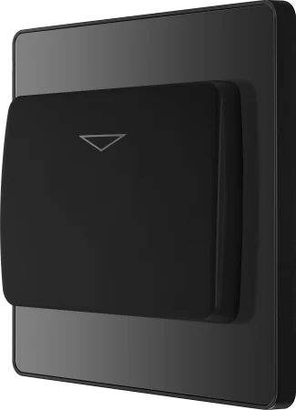 BG Evolve PCDBCKYCSB 16A Hotel Key Card Switch - Black Chrome