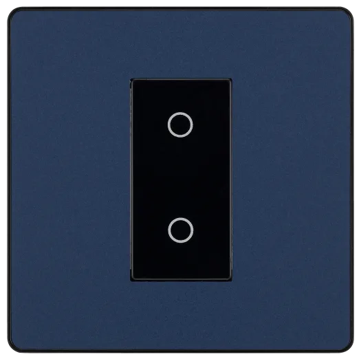 BG Evolve PCDDBTDM1B 200W Touch Dimmer Switch - Matt Blue