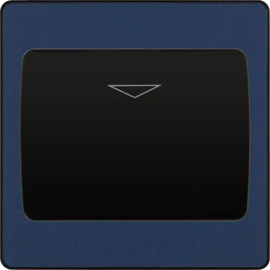 BG Evolve PCDDBKYCSB 16A Hotel Key Card Switch - Matt Blue