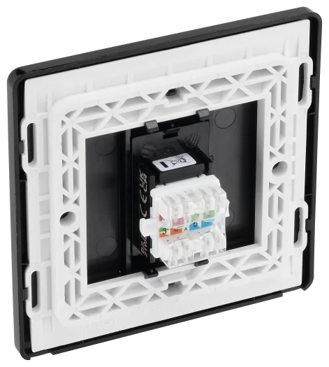 BG Evolve PCDDBRJ451B Cat6 RJ45 Data Socket - Matt Blue