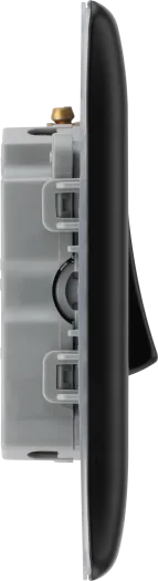 BG Nexus NFB43 3 Gang 2 Way Light Switch - Matt Black