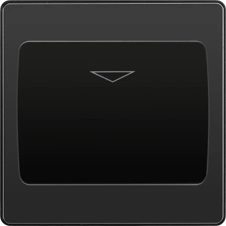 BG Evolve PCDBCKYCSB 16A Hotel Key Card Switch - Black Chrome