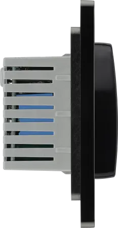 BG Evolve PCDBCKYCSB 16A Hotel Key Card Switch - Black Chrome