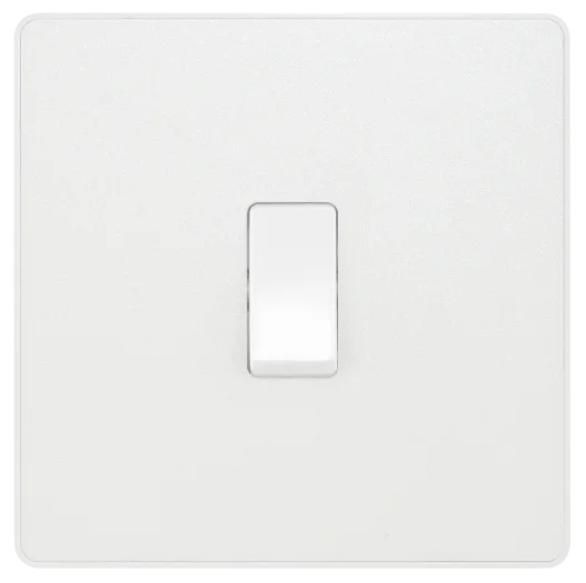 BG Evolve PCDCL13W 20A Intermediate Light Switch - Pearlescent White