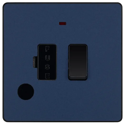 BG Evolve PCDDB52B 13A Switched Fused Connection Unit - Matt Blue