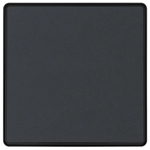 BG Evolve PCDMG12EB 1G 2W Edge-to-Edge Rocker Light Switch 20A 16AX - Matt Grey
