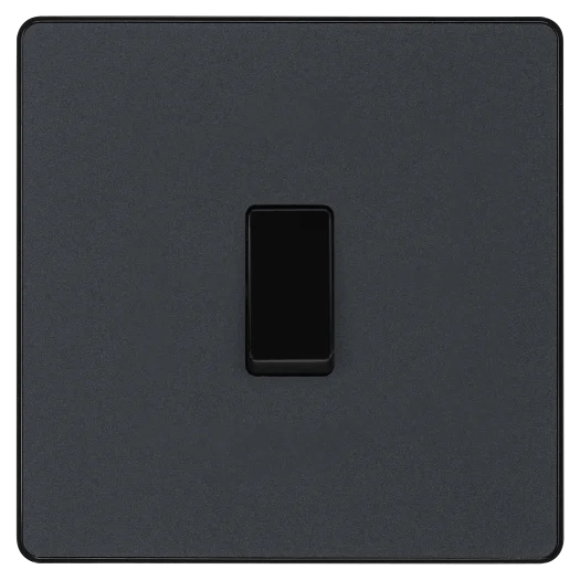 BG Evolve PCDMG13B 20A 16AX Intermediate Light Switch - Matt Grey